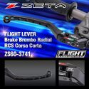 Demi-levier de frein FLIGHT ZETA Racing pour maître cylindre BREMBO RCS CORSA CORTA