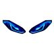 Stickers de phare S1000RR 2019-2024 bleu foncé ou bleu clair SRT FAIRINGS