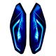Stickers de phare S1000RR 2019-2025, M1000RR 2021-2024 bleu foncé ou bleu clair SRT FAIRINGS