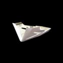 Sabot racing fibre de verre 675 Daytona 2013-2017, Street Triple 765 2017-2025 pour échappement origine SRT FAIRINGS