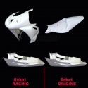 Carénage poly complet 3 parties racing fibre de verre 675 Daytona 2013-2016 SRT FAIRINGS