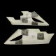 Kit 2 sabots (gauche et droit) FZ8, FAZER 800 2010-2016 SRT FAIRINGS