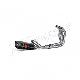 Ligne d'échappement racing inox/carbone Akrapovic MT-09, XSR900 2014-2024