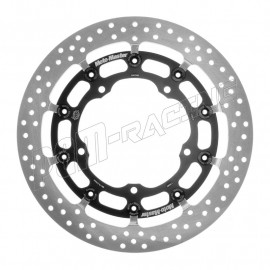 Disque de frein avant racing 100% flottant Halo T-Floater 320 mm ep 6.0 mm R6 2017-2026, R1 2015-2026 Moto-Master