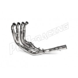 Collecteur inox ou titane Akrapovic S1000RR 2019-2026, M1000RR 2021-2024, S1000R 2021-2026, M1000R