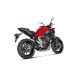 Ligne d'échappement racing inox/carbone Akrapovic MT-07 2014-2023, MT-07 Tracer 2016-2023, XSR700 2016-2023