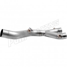 Raccord titane suppression catalyseur pour silencieux SLIP-ON Akrapovic R1 2015-2025