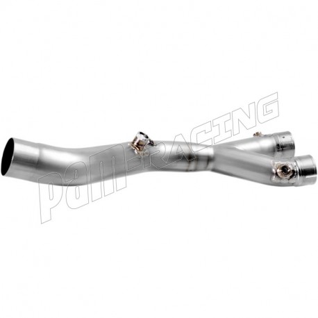 Raccord titane suppression catalyseur pour silencieux SLIP-ON Akrapovic R1 2015-2025