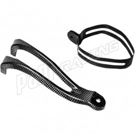 Support de silencieux et collier carbone Akrapovic Track Day R1 2015-2026