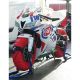 Carénage poly complet 3 parties fibre de verre version 2 CBR600RR 2009-2012 SRT FAIRINGS