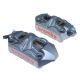 Paire d'étriers de frein radiaux forgés monobloc HPK BREMBO M4 34/34 GRIS 100mm