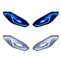 Stickers de phare S1000RR 2019-2024 bleu foncé ou bleu clair SRT FAIRINGS