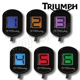 Indicateur de rapport engagé plug & play GT3100 PZ RACING TRIUMPH