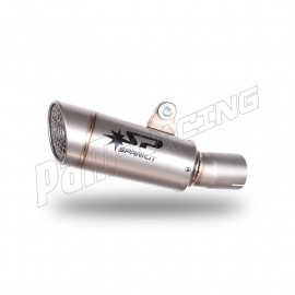 Silencieux Grid-O titane pour collecteur d'origine SPARK S1000RR 2019-2023, S1000R 2021-2023