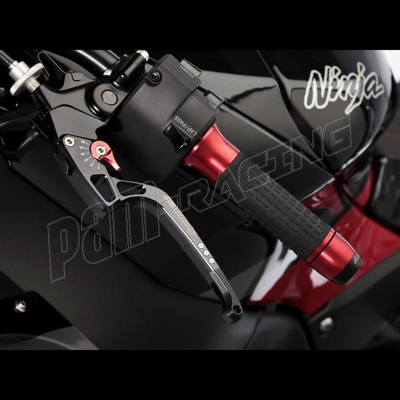 levier d'embrayage moto repliable réglable avec réglage déporté à gauche  LIGHTECH pour KAWASAKI ZX10R