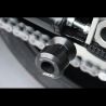 Diabolos support de béquille 6 mm GSG MOTO pour 752S 2019-2021 en plastique noir