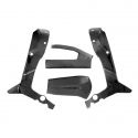 Protections de cadre et bras oscillant carbone ZX6R 2007-2008