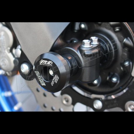 Protections de fourche avec écrou pour la béquille GSG MOTO Ténéré 700 2019-2024