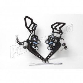 Commandes reculées PP Tuning GSXR1000 2005-2006