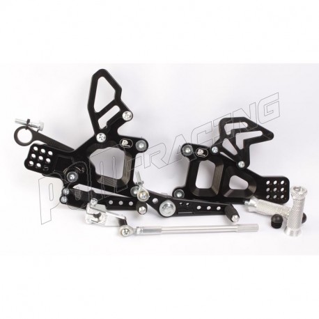 Commandes reculées PP Tuning 675 Daytona 2013-2016, 675 Street Triple 2013-2016