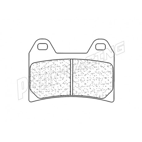 Plaquettes de frein avant racing métal fritté XBK5 CL BRAKES étrier Brembo