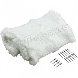 Kit laine de verre Akrapovic P-RPCK31 pour silencieux M-HZ00305