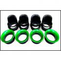 Cornets d'admission racing Venturi ZX6R 600 2009-2016, ZX6R 636 2013-2025