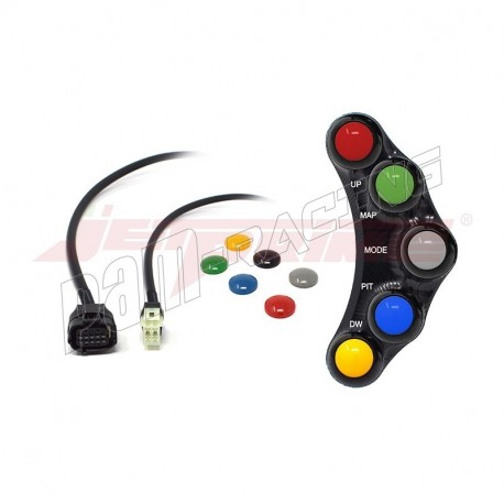 Commodo racing gauche 5 boutons JETPRIME R1 2020-2024