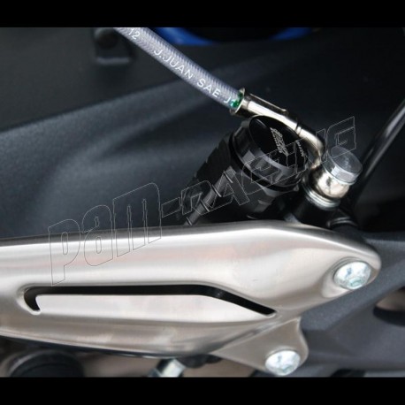 Bocal de frein arrière fixation ronde GSG MOTO APRILIA, HONDA, KAWASAKI, SUZUKI, THRIUMPH, YAMAHA