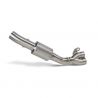 Tube intermédiaire Track Day inox Akrapovic pour lignes d'échappement CBR1000RR 2020-2023