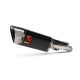 Silencieux carbone adaptable SLIP-ON mono silencieux Akrapovic pour CBR1000RR 2020-2023