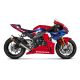 Silencieux carbone adaptable SLIP-ON mono silencieux Akrapovic pour CBR1000RR 2020-2023
