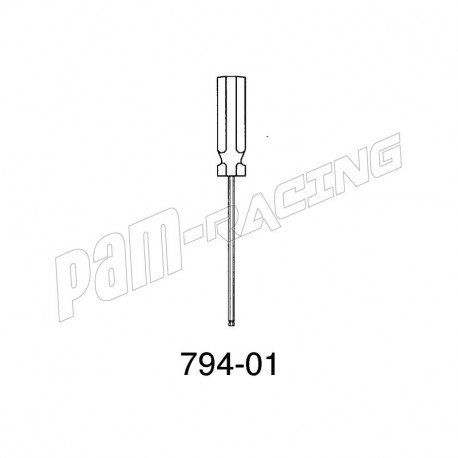 Tournevis de réglage de fourche OHLINS