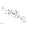 Collier carbone pour silencieux S-S10SO8-HRC
