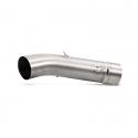 Tube intermédiaire optionnel titane pour montage du silencieux Track Day sur ligne racing Akrapovic pour R1 2015-2026