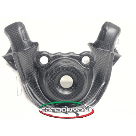 Couvre contacteur à clé carbone CARBONVANI Streetfighter V4/S 2020-2024