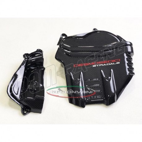 Protections de cylindre carbone CARBONVANI Panigale V4, V4R, V4S, Streetfighter V4/S 2018-2024