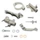 Kit freinage complet au pouce et au pied fixation pour fourche 50 mm IMA Special Parts