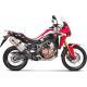 Silencieux titane adaptable Slip-On 2-1 Akrapovic pour CRF1000L Africa Twin 2016-2020