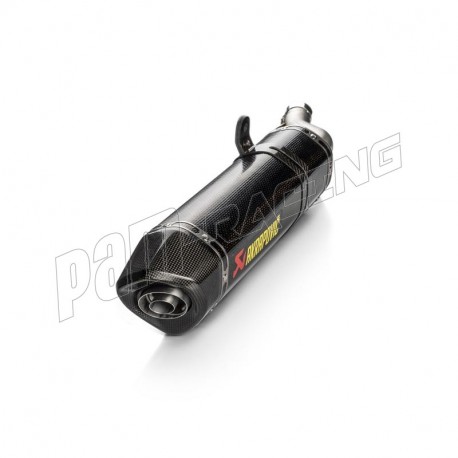 Silencieux carbone adaptable Slip-On Akrapovic pour CBR400R, CBR500R, CB500F/X 2016-2020