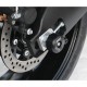 Tampon de remplacement pour protections de bras oscillant GSG MOTO GSXR600, GSXR750, GSXR 1000, GSXR 1300 B-King