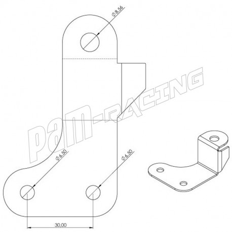 Adaptateur pour Clignotants led Valter Moto ZX6R 2005-2006