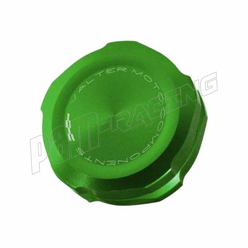 Réservoir D'huile De Frein Arrière Universel One By Camamoto - Bouchon Aluminium Rouge CNC Pour Moto
