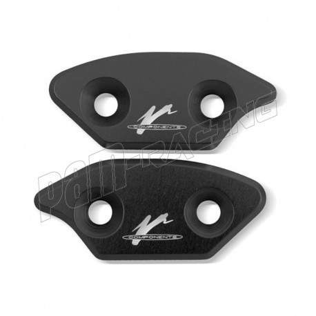 Caches Orifices Rétroviseurs Valter Moto R6 2008-2016