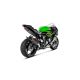 Silencieux AKRAPOVIC carbone NON homologué ZX-6R 2009-2016, ZX-6R 636 2013-2016, 2019-2020, 2024-2026