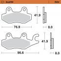 Plaquettes de frein arrière RoadPRO Sinter route Moto-Master CAGIVA, KAWASAKI, DR800, TRIUMPH