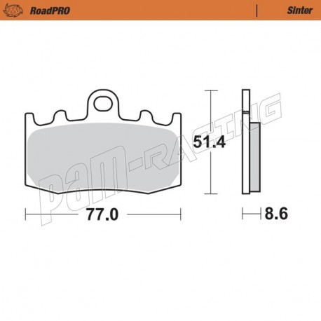 Plaquettes de frein avant Sinter Route MOTO MASTER BMW