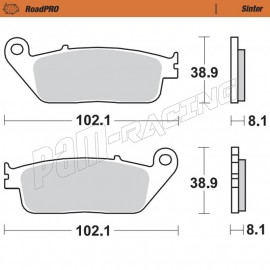 Plaquettes de frein avant Sinter Route MOTO MASTER 