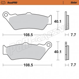 Plaquettes de frein avant Sinter Route MOTO MASTER 