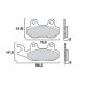 Plaquettes de frein avant ou arrière route BREMBO 07SU12SD